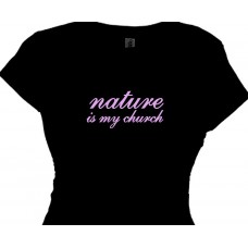 Nature is my Church, Spirituality T-shirt